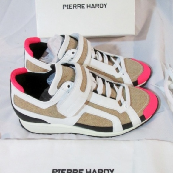 NEW PIERRE HARDY JUTA/GUM CALF Sneaker - Picture 2 of 7